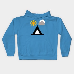 Summer Camping Kids Hoodie